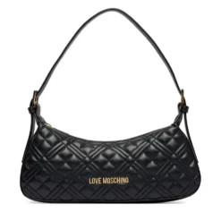 Borsa Donna a Spalla LOVE MOSCHINO in Ecopelle Trapuntata Nera