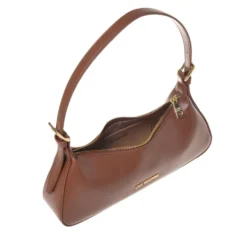 Borsa Donna a Spalla LOVE MOSCHINO in Ecopelle Soft Marrone