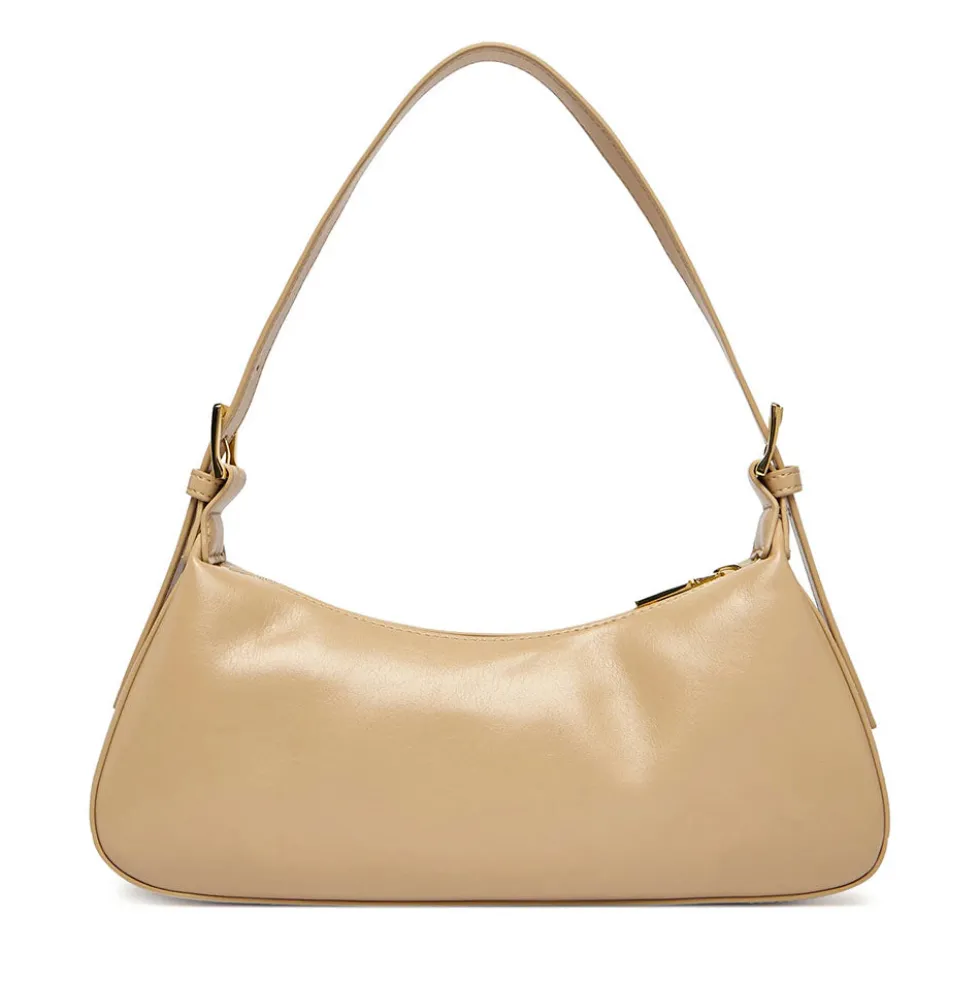 Borsa Donna a Spalla LOVE MOSCHINO in Ecopelle Soft Taupe
