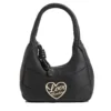 Borsa Donna a Spalla LOVE MOSCHINO in Nylon Trapuntato Nero