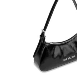 Borsa Donna a Spalla LOVE MOSCHINO in Ecopelle Soft Nera