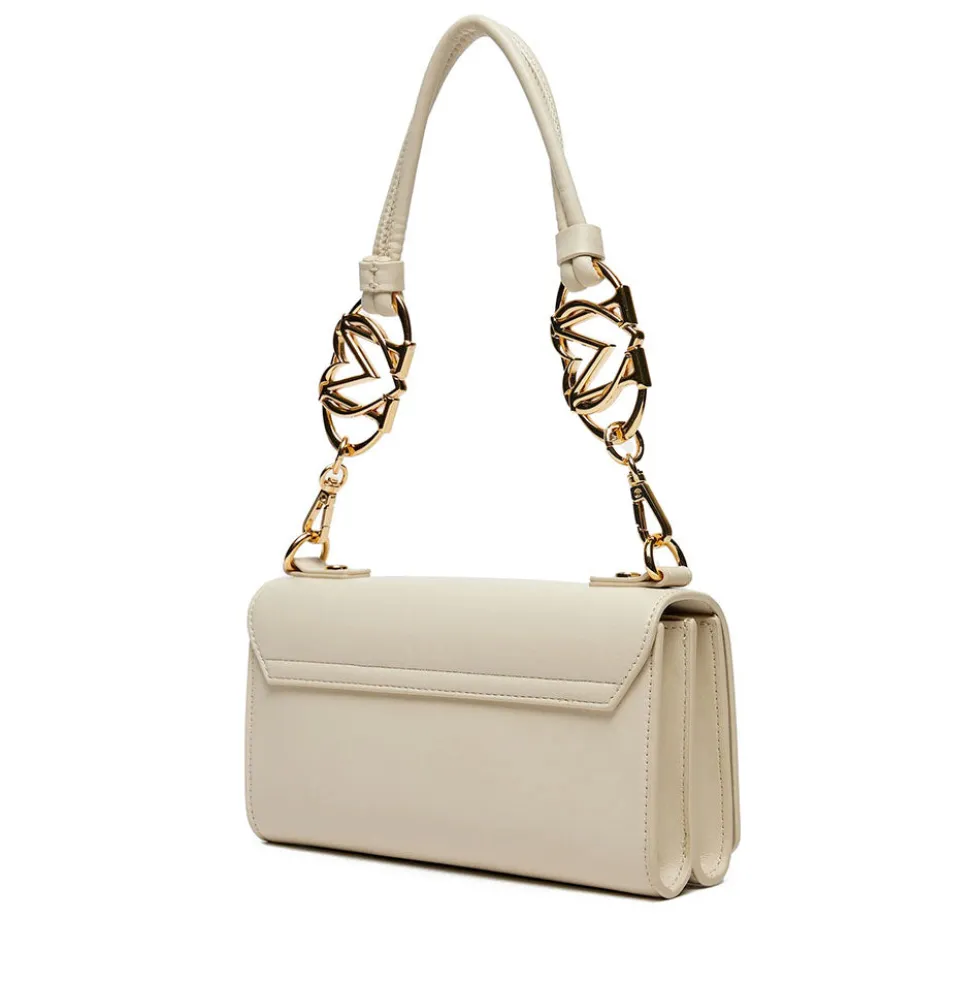 Borsa Donna a Spalla LOVE MOSCHINO linea Jewel Avorio