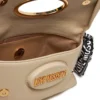Borsa Donna a Spalla LOVE MOSCHINO Avorio con Foulard Logato
