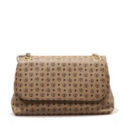 Borsa Donna a Spalla POLLINI Linea Heritage Soft Taupe e Nero