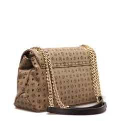 Borsa Donna a Spalla POLLINI Linea Heritage Soft Taupe e Nero