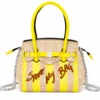 Borsa Donna a Spalla SAVE MY BAG in Lycra linea Miss Misura M Colore Giallo