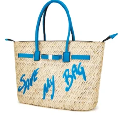 Borsa Donna a Spalla SAVE MY BAG in Lycra linea Kylie Colore Blu