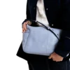 Borsa Donna a Spalla THE BRIDGE linea Letizia in Pelle Azzurra