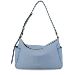Borsa Donna a Spalla THE BRIDGE linea Letizia in Pelle Azzurra