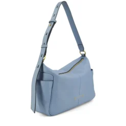 Borsa Donna a Spalla THE BRIDGE linea Letizia in Pelle Azzurra