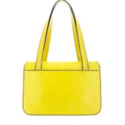 Borsa Donna a Spalla THE BRIDGE linea Lucrezia in Pelle color Lime