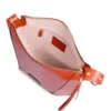 Borsa Donna a Spalla THE BRIDGE linea Fedora in Pelle Arancio Bruciato