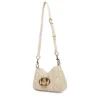Borsa Donna a Spalla Trapuntata LOVE MOSCHINO linea Embossed Avorio