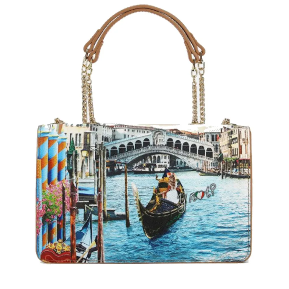 Borsa Donna a Spalla Y NOT YES-471 Dream in Venice