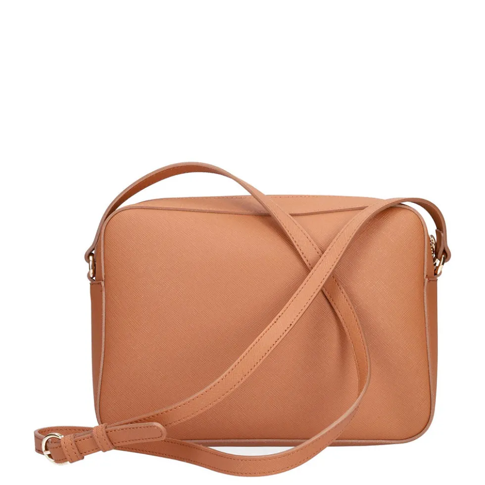 Borsa Donna a Tracolla 1A Classe Alviero Martini linea Bloom City color Cuoio LD31