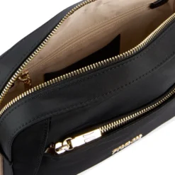 Borsa Donna a Tracolla 1A Classe Alviero Martini linea Breeze Nylon Nero LE47