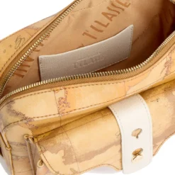 Borsa Donna a Tracolla 1A Classe Alviero Martini linea Escape Geo stampa Geo Classic e Avorio LE63