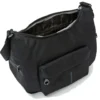 Borsa Donna a Tracolla a Mezzaluna MANDARINA DUCK in Tessuto Linea MD20 Colore Nero
