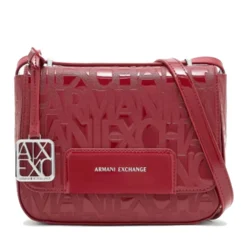 Borsa Donna a Tracolla ARMANI EXCHANGE colore Red Dahlia Lucido Linea Liz