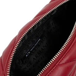 Borsa Donna a Tracolla Chiusa con Zip ARMANI EXCHANGE Colore Red Dahlia