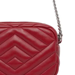 Borsa Donna a Tracolla Chiusa con Zip ARMANI EXCHANGE Colore Red Dahlia