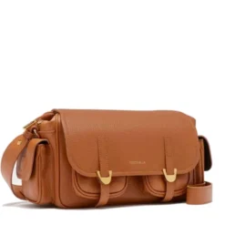 Borsa Donna a Tracolla COCCINELLE in Pelle Colore Cuir linea Campus Medium