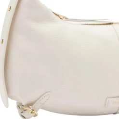 Borsa Donna a Tracolla COCCINELLE in Pelle linea Abigail Colore Blanco