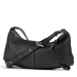 Borsa Donna a Tracolla COCCINELLE in Pelle linea Abigail Colore Nero