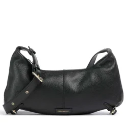 Borsa Donna a Tracolla COCCINELLE in Pelle linea Abigail Colore Nero