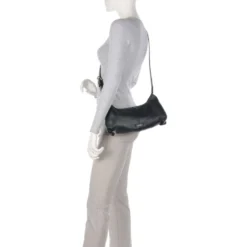 Borsa Donna a Tracolla COCCINELLE in Pelle linea Abigail Colore Nero