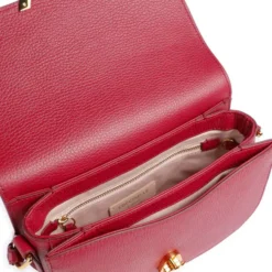 Borsa Donna a Tracolla COCCINELLE in Pelle Sangria linea Dew Small