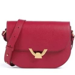 Borsa Donna a Tracolla COCCINELLE in Pelle Sangria linea Dew Small