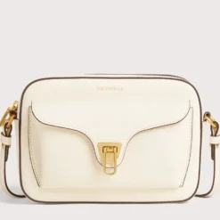Borsa Donna a Tracolla COCCINELLE in Pelle Pearl linea Beat Soft Misura Large