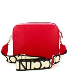 Borsa Donna a Tracolla COCCINELLE Linea Tebe Colore Scarlet - E5MN555M301