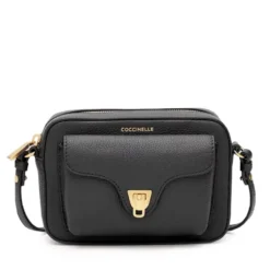 Borsa Donna a Tracolla COCCINELLE in Pelle Nera linea Beat Soft Mini