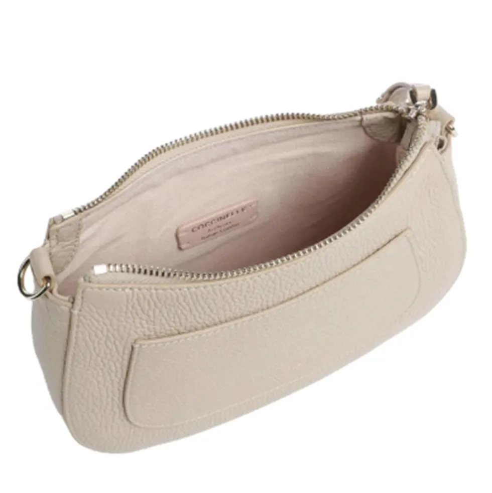 Borsa Donna a Tracolla COCCINELLE Linea C-Easy Colore Sandshell