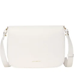 Borsa Donna a Tracolla COCCINELLE in Pelle Martellata linea C-Me Small Colore Pearl