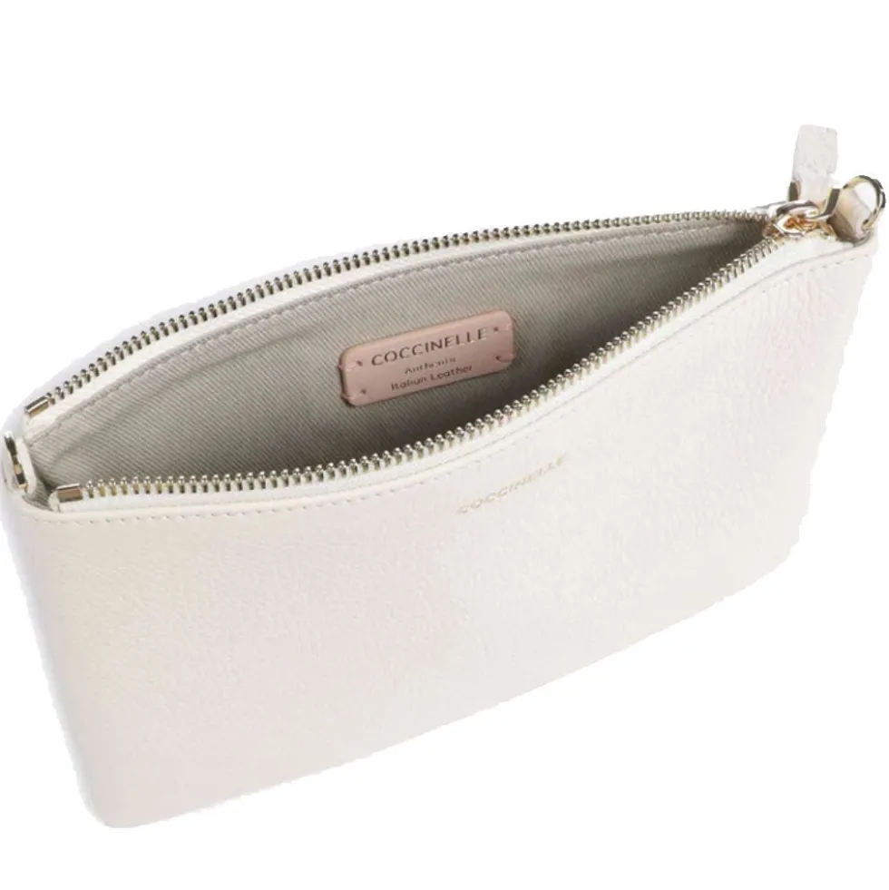 Borsa Donna a Tracolla COCCINELLE in Pelle Pearl Linea Best Small