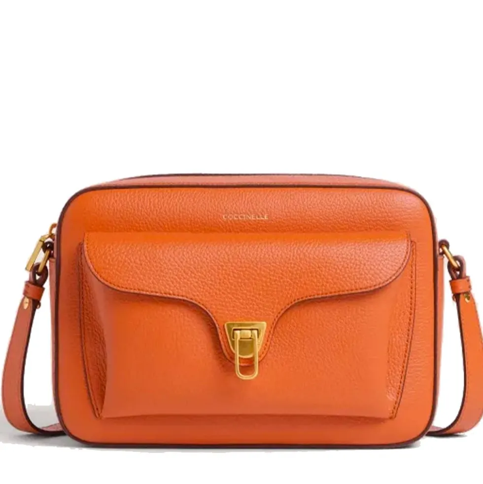 Borsa Donna a Tracolla COCCINELLE in Pelle Crab linea Beat Soft Misura Large