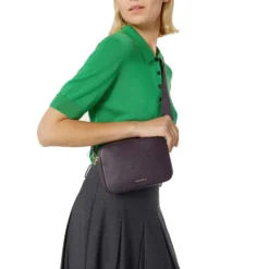 Borsa Donna a Tracolla COCCINELLE Linea Tebe Colore Cognac - E5MN555I101