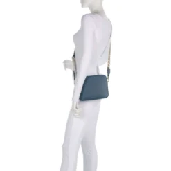 Borsa Donna a Tracolla COCCINELLE Linea Tebe Colore Deep Blue - E5MN555M301