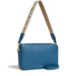 Borsa Donna a Tracolla COCCINELLE Linea Tebe Colore Deep Blue