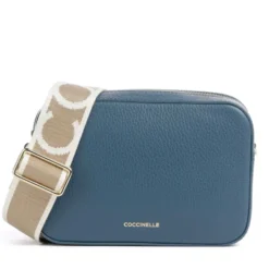 Borsa Donna a Tracolla COCCINELLE Linea Tebe Colore Deep Blue - E5MN555I101