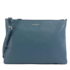Borsa Donna a Tracolla COCCINELLE in Pelle Deep Blue Linea Best Medium