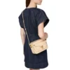 Borsa Donna a Tracolla COCCINELLE in Pelle Deep Blue linea Beat Soft Misura Small