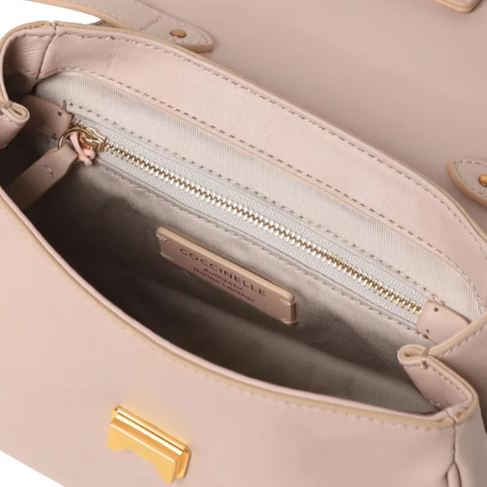 Borsa Donna a Tracolla COCCINELLE in Pelle Liscia Rosette linea Blake