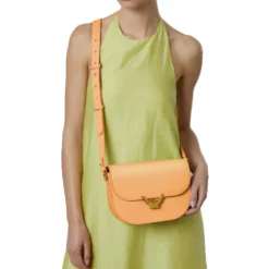 Borsa Donna a Tracolla COCCINELLE in Pelle Sunrise linea Dew Small