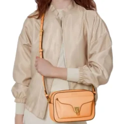 Borsa Donna a Tracolla COCCINELLE in Pelle Sunrise linea Beat Soft Misura Small