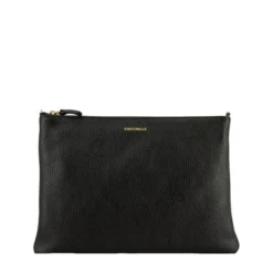 Borsa Donna a Tracolla COCCINELLE in Pelle Nera Linea Best Medium
