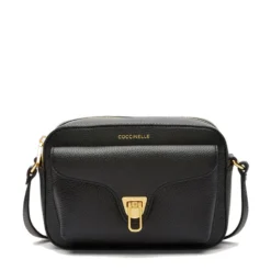 Borsa Donna a Tracolla COCCINELLE in Pelle Nera linea Beat Soft Misura Small